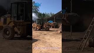 Scrap metal processing/metal crushing/recycling equipment/metal recycling/hammer mill shredder