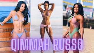 Qimmah Russo - Leg Workout  | Black Female Fitness Motivation