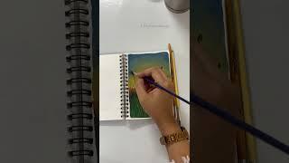 #paintwithme #virgobrushmagic #sunset #tutorial #shorts #shortvideo #art #magical #gouache