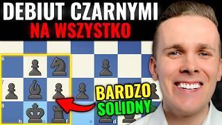 JEDYNY DEBIUT CZARNYMI KTÓRY MUSISZ ZNAĆ! Szachy dla początkujących | Michał Kanarkiewicz