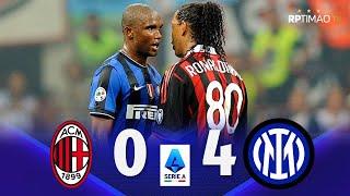 Milan 0 x 4 Inter ● Serie A 2009/10 Extended Goals & Highlights ᴴᴰ