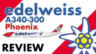 Edelweiss A340-300 by Phoenix Models Review andRating  |  1/400