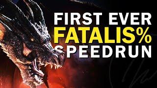 World's First Fatalis% Speedrun! New Game to Fatalis!