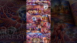 Magic Mushroom - Psychedelic Visuals [TRIPPY WARNING] (4K) @PsychedelicReverse #dmt #dmttrip #psyart