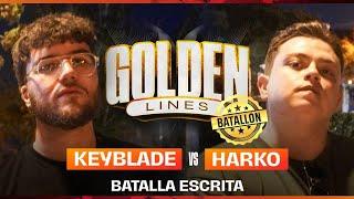 KEYBLADE VS HARKO (ÉPICA) BATALLA ESCRITA GOLDEN LINES 2024