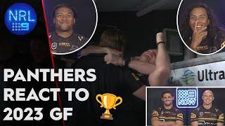 Panthers players relive the 2023 Grand Final and react to coach cam  | NRL on Nine