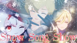 【原神MMD】Snow Song Show/クレー＆ミカ＆カーヴェ【Hana鯖冬合作企画】【GenshinimpactMMD】