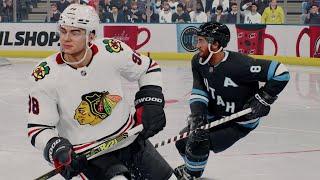 Utah Hockey Club vs Chicago Blackhawks - NHL Opening Night 10/8/24 Full Game Highlights (NHL 25 Sim)