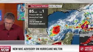 Milton Forecast To Make Landfall As A Major Hurricane in Florida This Week