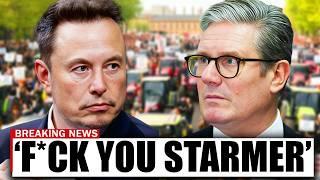 BREAKING: Elon Musk DESTROYS Keir Starmer on Live TV After Farmers Protest!