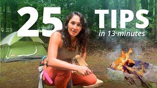 25 Camping Tips to Feel Like a Pro