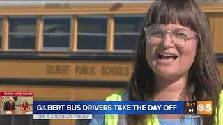 VIDEO: Shortage of school bus drivers in Gilbert causes delays for kids