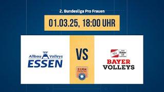 Allbau Volleys Essen – BayerVolleys Leverkusen (2. Volleyball Bundesliga Pro F 24/25)