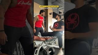 What’s your motivation? W/ @fitnesstalks_with_pranit  #Funny #comedy #couple #explore #shorts #gym