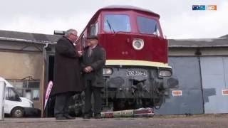 Thüringen Journal März 2016 / Roll Out PIKO Gartenbahn BR 132 "Ludmilla" (MDR)