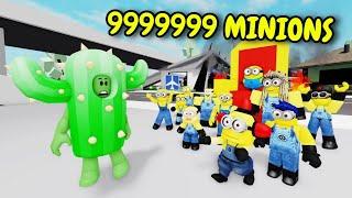 CACTUS VS 999999 MINIONS DE RAGE ... ! BROOKHAVEN - ROBLOX