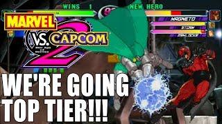 Doctor Doom vs Magneto! Marvel vs Capcom 2 Top Tier Grudge Match!!