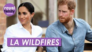 Prince Harry and Meghan Markle Open Home to LA Wildfire Evacuees