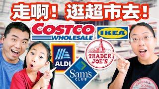 逛遍5家美国超市！11月新品超棒：美食、家居、玩具、节日用品全都有！Shop with Me at Costco, IKEA, Trader Joe's, ALDI & Sam's Club