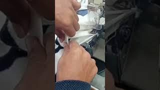 How to sew cuff joint |#youtubeshorts #garmentsewing #garment#shorts