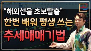 【해외선물 교육】 한번 배워서 평생 써먹는 "추세매매기법" l 아직 추세가 헷갈리신다면 꼭 시청하세요!!