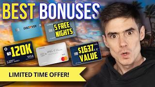 These are the BEST Credit Card BONUSES July 2024