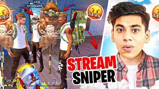 Pro Stream Snipers vs  Top 1 AWM KingPart 1 *Must Watch*!!