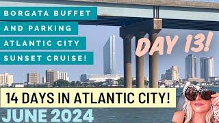 Atlantic City NJ day 13! Borgata breakfast Buffet and AC sunset cruise!