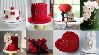 Valentine's Day Special Cake Ideas 2025|| Valentine Day Cake design || Elegant Cake Decoration Ideas