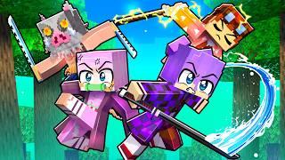 Becoming a DEMON SLAYER in Minecraft!