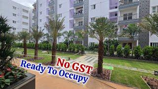 Ready To Occupy || No GST || Brand New 2 & 3 Bhk Flats For Sale @GatedCommunity ( Direct Owner )