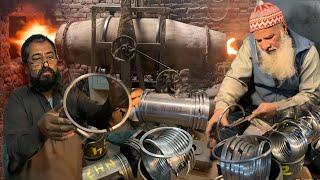 How do Piston Rings Are Made || Manufacturing Process of Piston Rings || Making Large Piston Rings