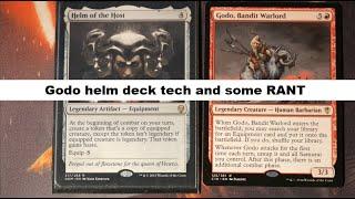 Godo helm deck tech and some RANT