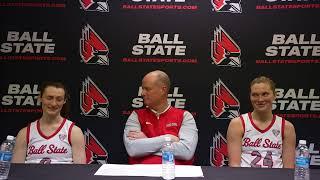 Ball State WBB Presser vs BGSU