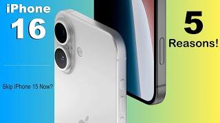 iPhone 16  - Don't Buy iPhone 15 & 14 Now? 5 Big Reasons! (HINDI)