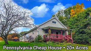 Pennsylvania Cheap Houses For Sale | $200k | 20+ Acres | Pennsylvania Cheap Land For Sale