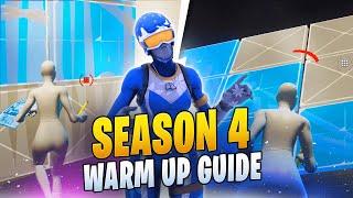 The ULTIMATE Season 4 Warm-Up & Training Routines To Go PRO! - Fortnite Tips & Tricks