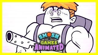 LASERCORN’S SECRET ORIGIN (Smosh Games Animated)