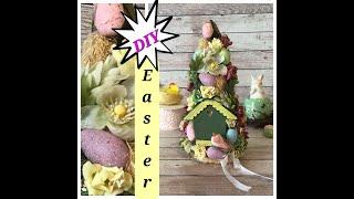 DIY Easter Decoration Ideas / Topiary Spring /how to make easter eggs/ Floristry decor