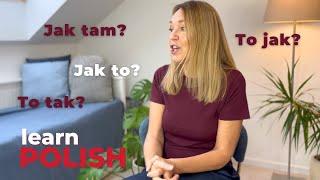 How to use these informal common phrases in Polish?