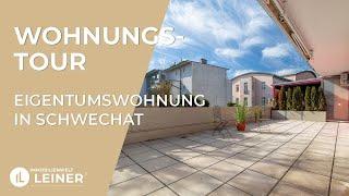 TERRASSENTRAUM IN SCHWECHAT | EXKLUSIVE 3-ZIMMER-WOHNUNG IN BESTLAGE | ROOMTOUR