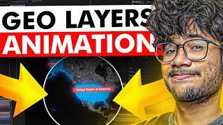 How to Make Maps in Geo Layers Like Dhruv Rathee | Vox | Johnny Harris in Geo Layers 3 Part 1