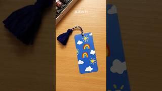 DIY Bookmark using Cloth Tags | Price Tag reuse idea| Best out of waste  | Shorts #viral #art