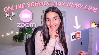 online school day in my life! || PRODUCTIVE quarantine/lockdown routine!