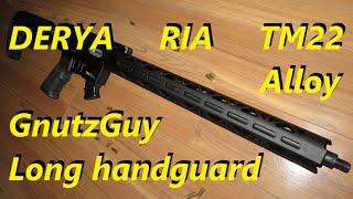 TM22 DERYA Rock Island RIA Review. Long handguard. Made in Turkey. TM-22