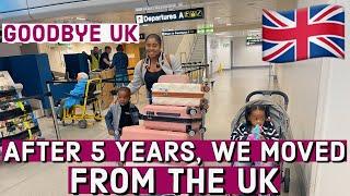 TIRED IMMIGRANT | AFTER 5 YEARS, WE FINALLY LEFT THE UK | GOODBYE UK ft SHEIN