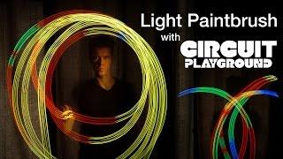 John Park's Light Paintbrush @adafruit @johnedgarpark #adafruit #CircuitPlayground