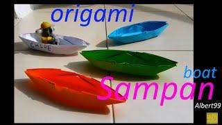 Origami boat  (Albert999)