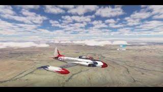 Microsoft Flight Simulator Inibuilds T-33 Jet Trainer Quick Smoke Showcase Flight