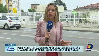 Policial Militar é afastado após denúncias de agressão e racismo contra adolescente em Joinville